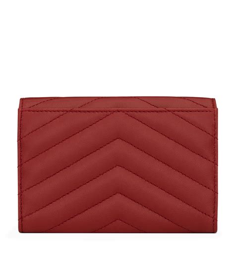 CASSANDRE MATELASSÉ small envelope wallet in grain de poudre .